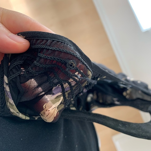 Club Monaco Floral Silk Dress - Picture 5 of 5